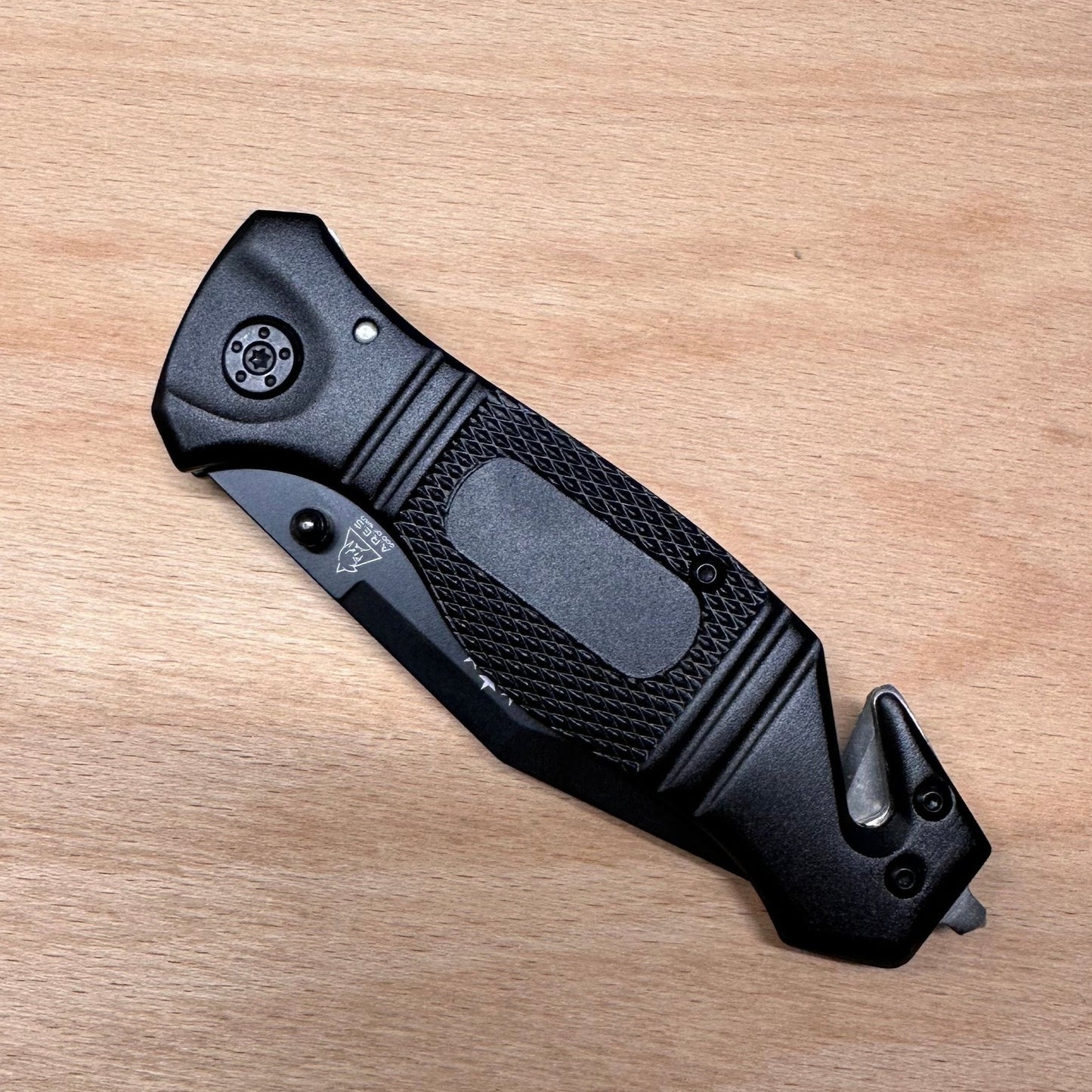 Couteau Ares Pliant - Black Rescue