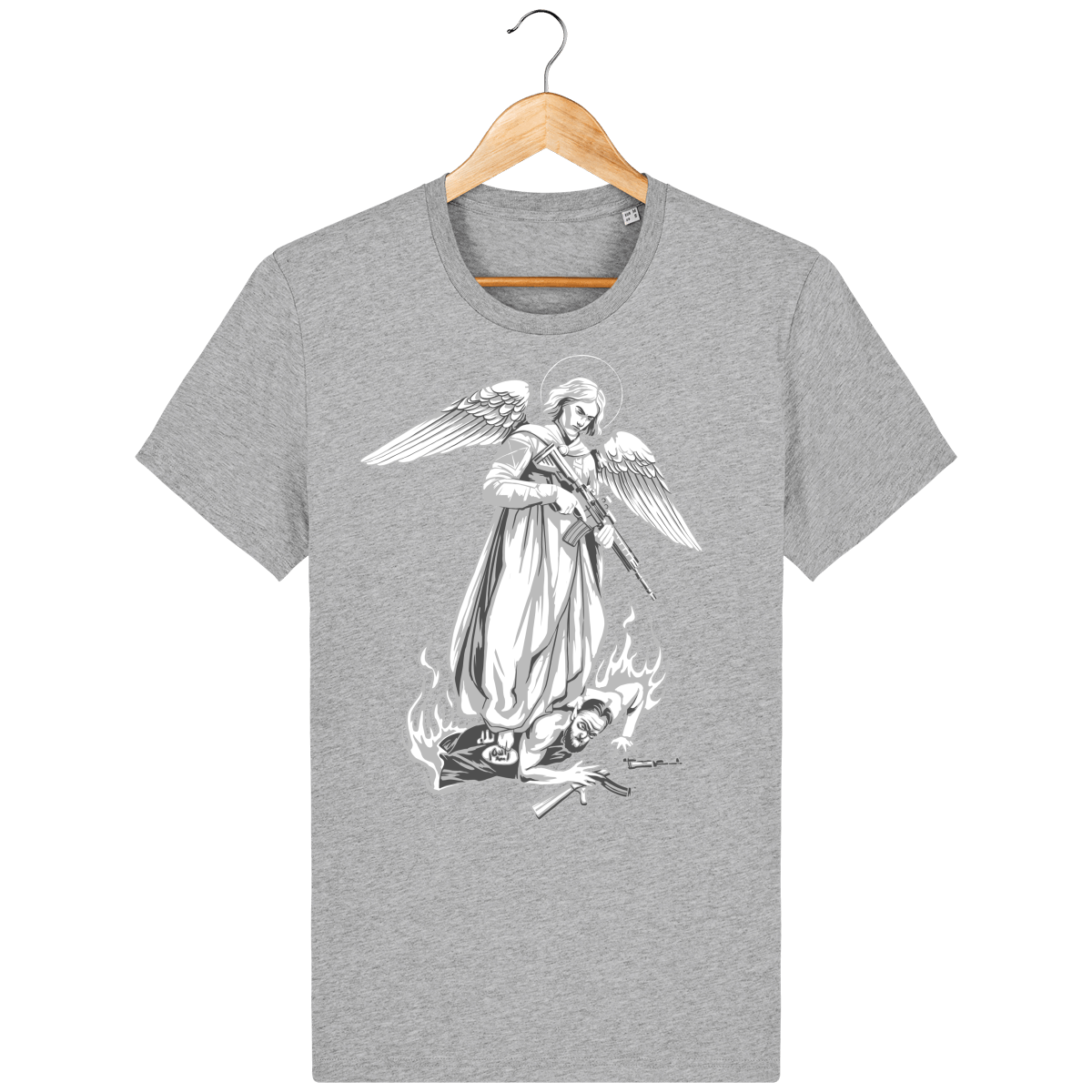 T-shirt basique Unisexe - Archange Saint Michel