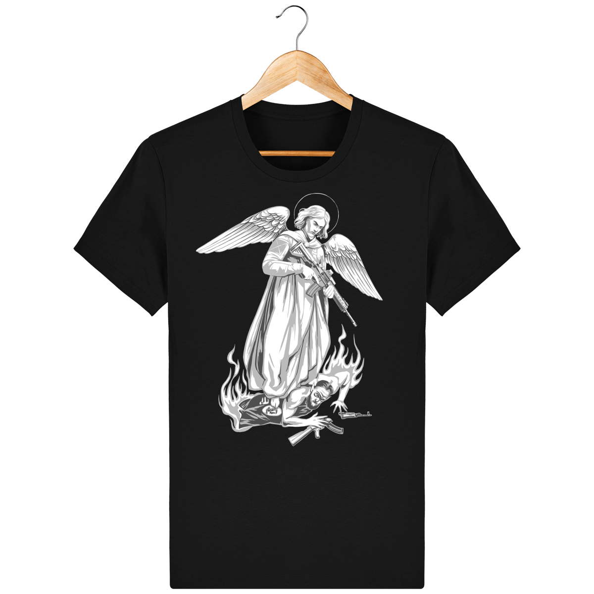 T-shirt basique Unisexe - Archange Saint Michel