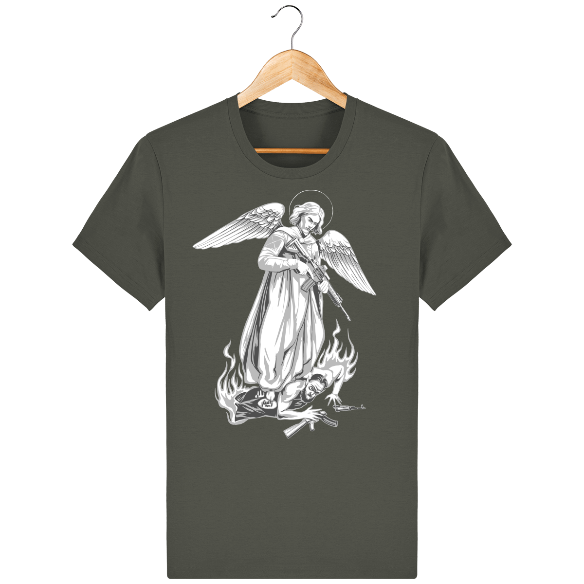 T-shirt basique Unisexe - Archange Saint Michel