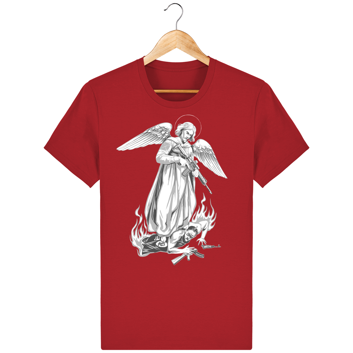 T-shirt basique Unisexe - Archange Saint Michel