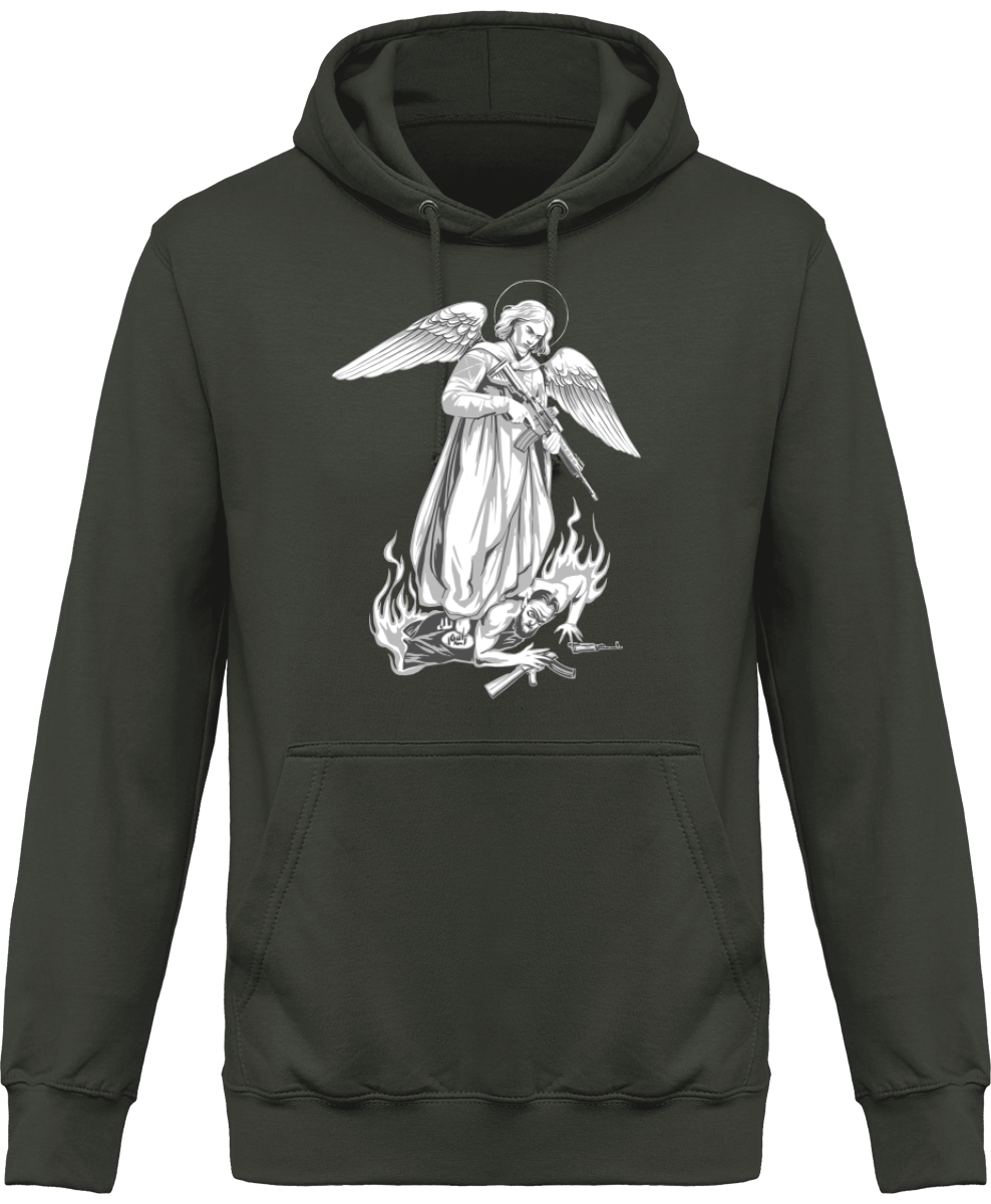 Sweat Shirt à Capuche Homme - Archange Saint Michel