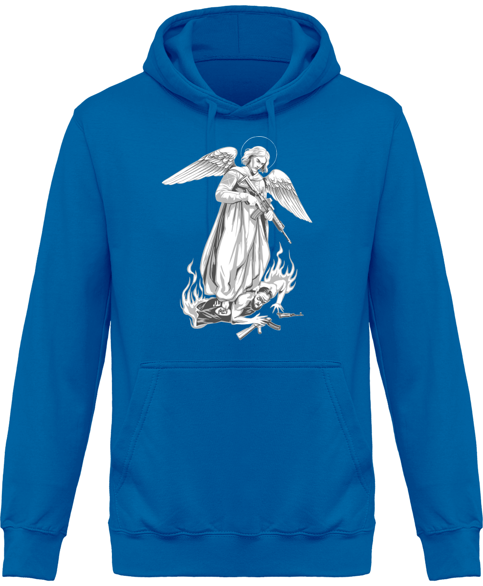 Sweat Shirt à Capuche Homme - Archange Saint Michel