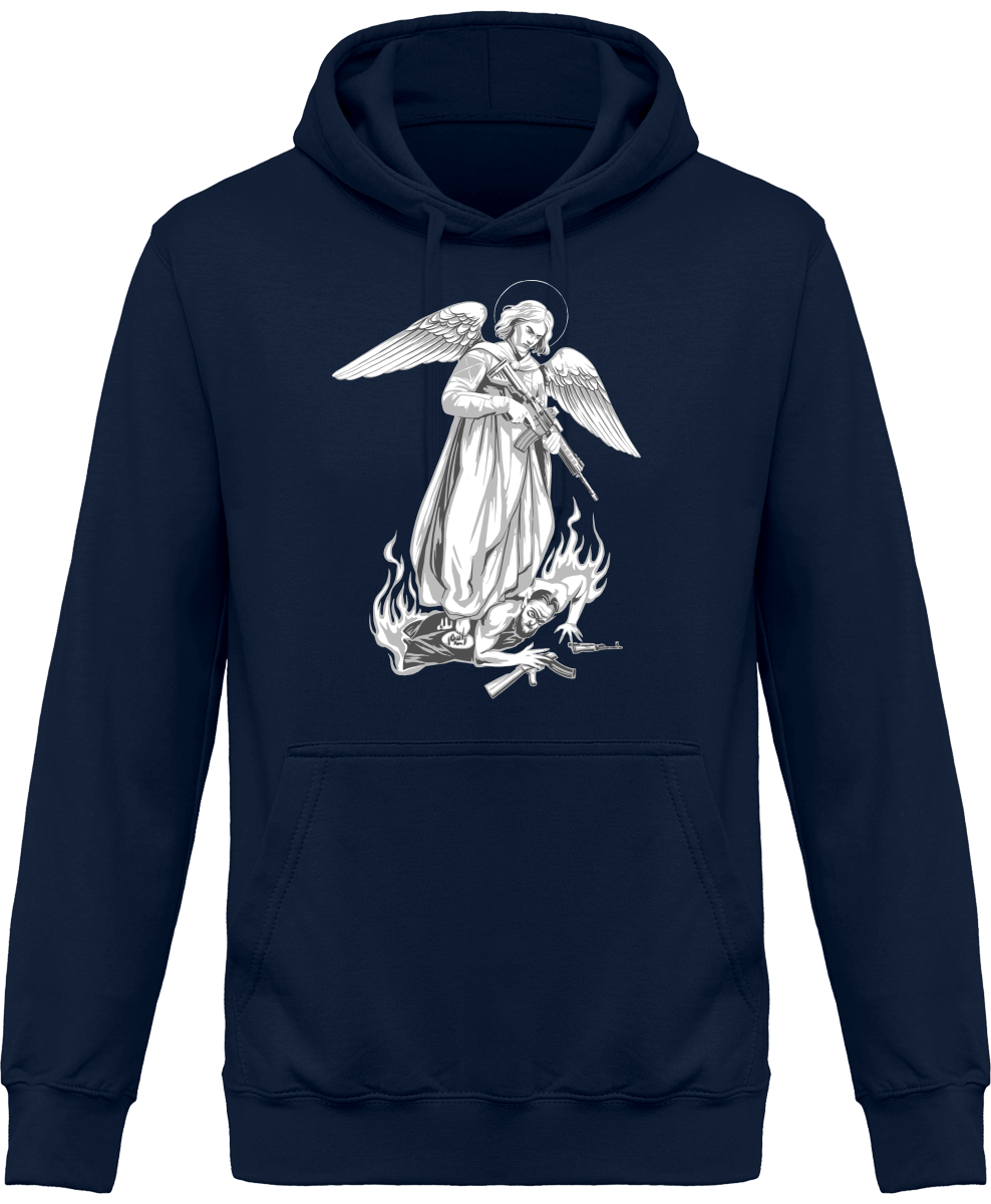Sweat Shirt à Capuche Homme - Archange Saint Michel