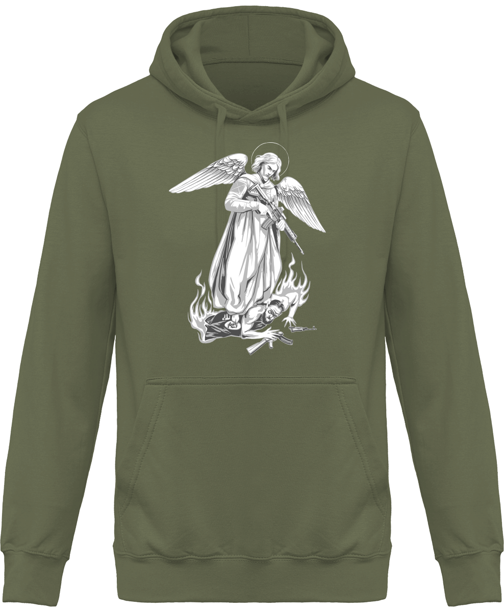 Sweat Shirt à Capuche Homme - Archange Saint Michel