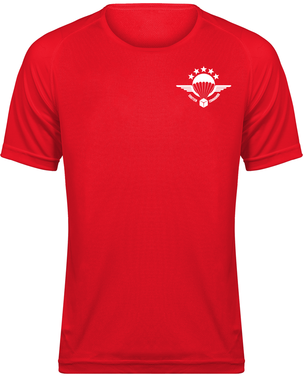 T-shirt Sport Homme - Soutien commando (avec logo dorsal)