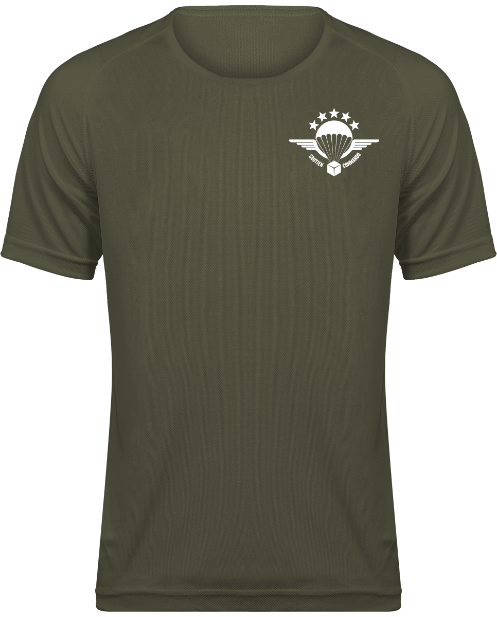 T-shirt Sport Homme - Soutien commando (avec logo dorsal)