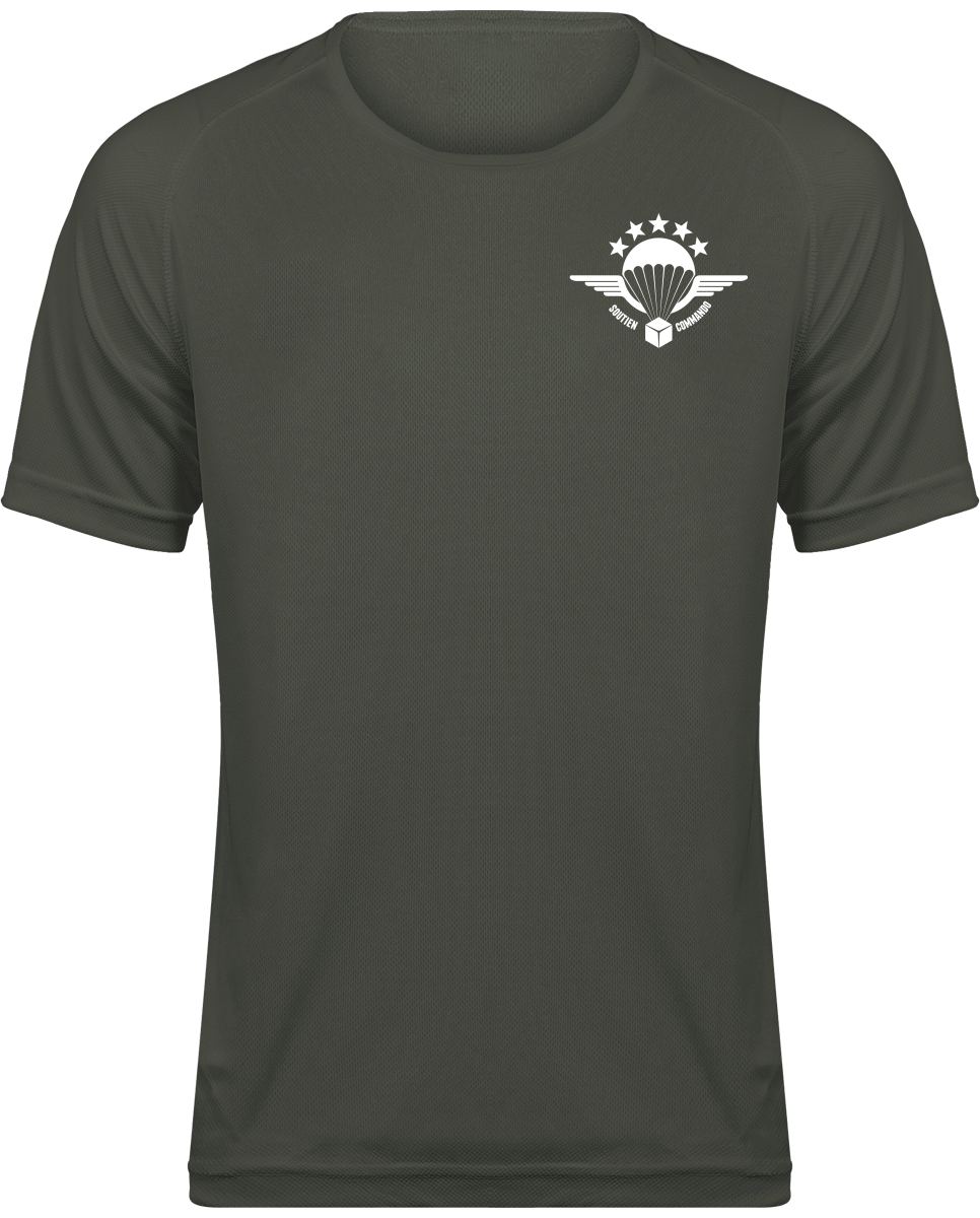 T-shirt Sport Homme - Soutien commando (avec logo dorsal)