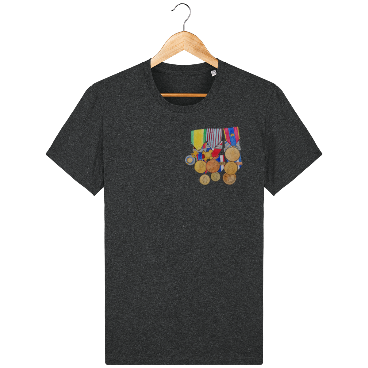 T-shirt basique Unisexe - Gros placard