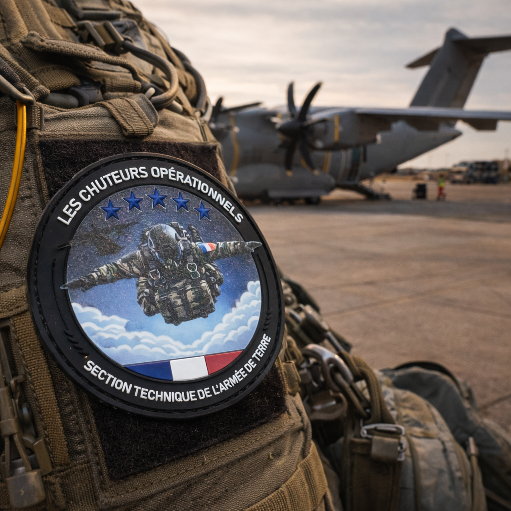 Patch PVC Les chuteurs opérationnels de la STAT