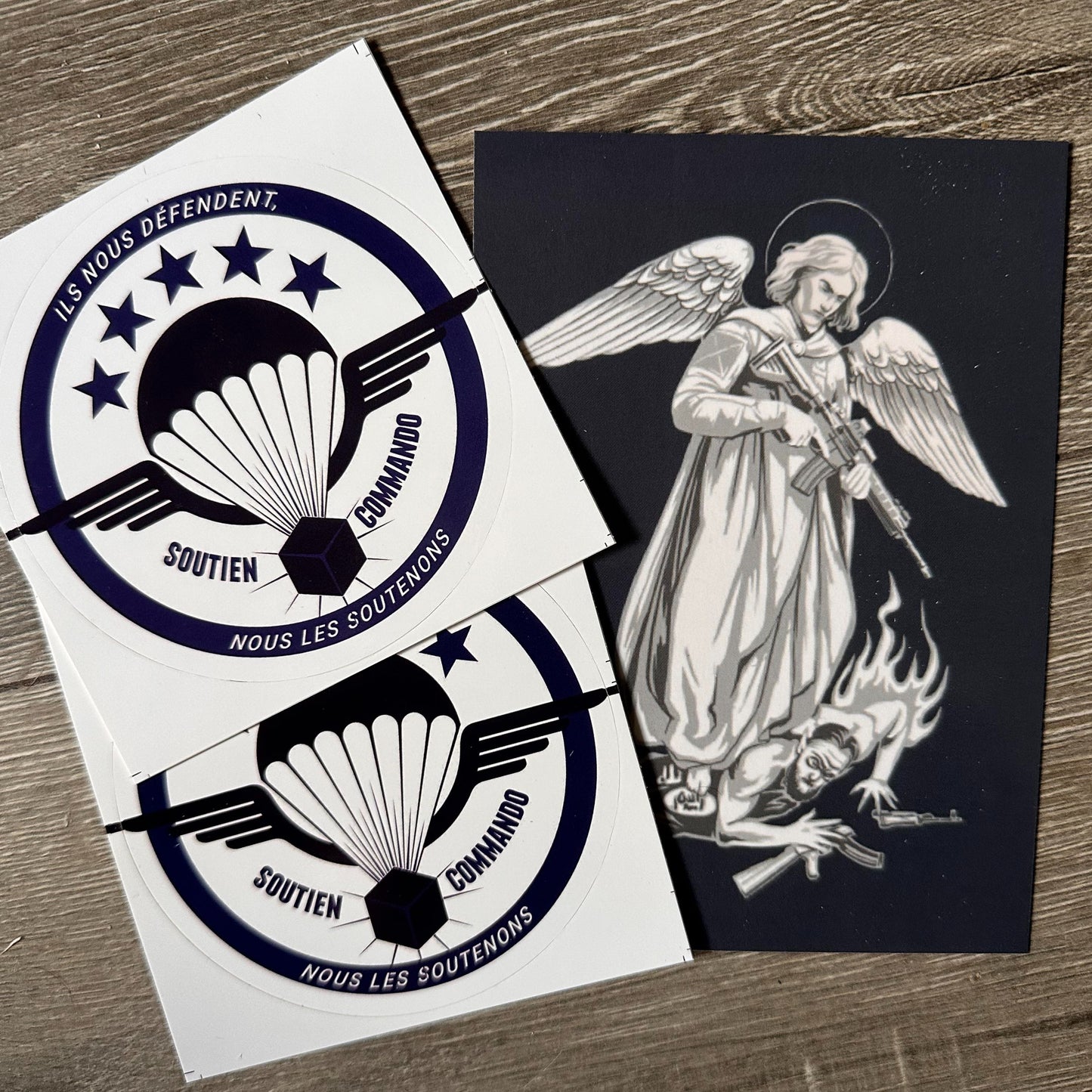 1 Carte St Michel + 2 autocollants