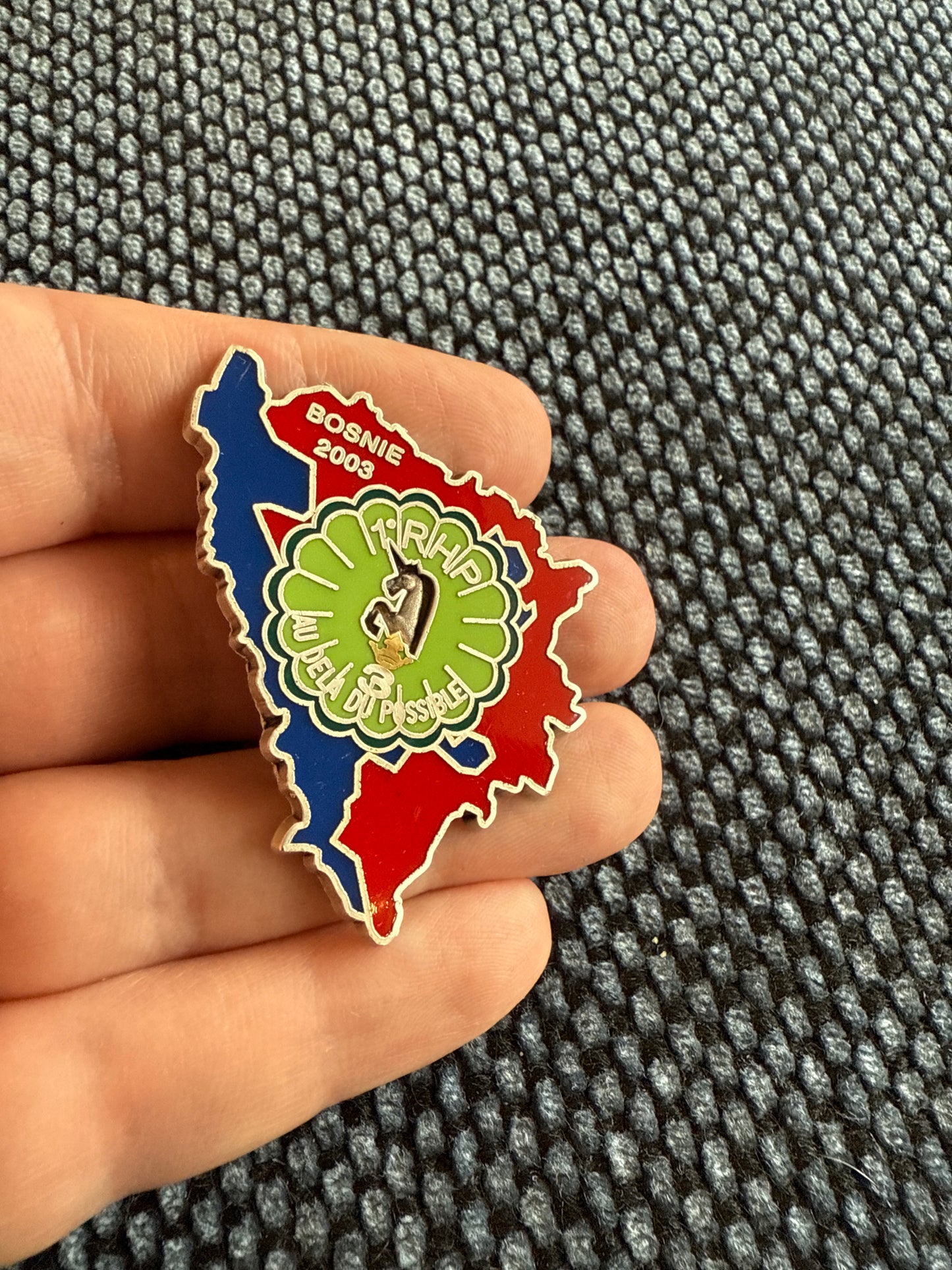 Insigne 1er RHP - 3e escadron - Bosnie 2023