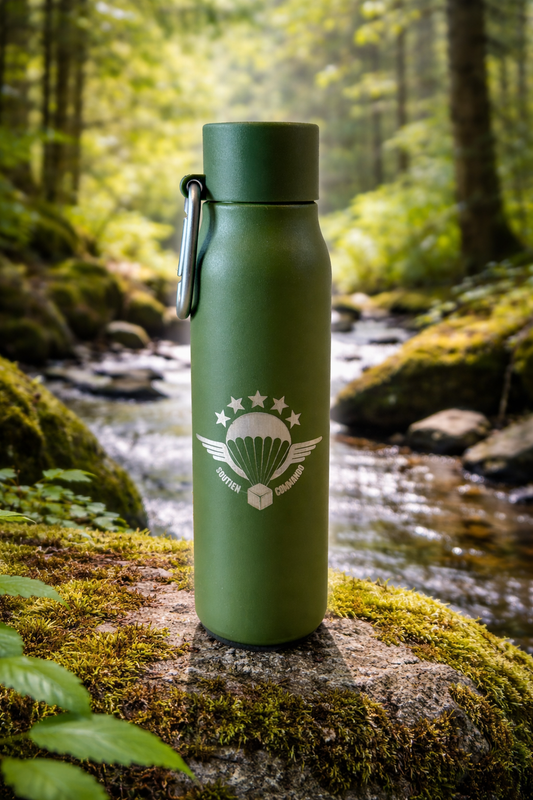 Bouteille thermos à double paroi Soutien Commando 550 ml
