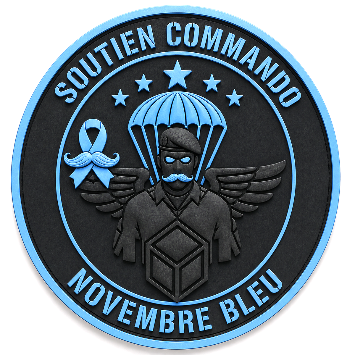 Patch Novembre bleu Soutien Commando