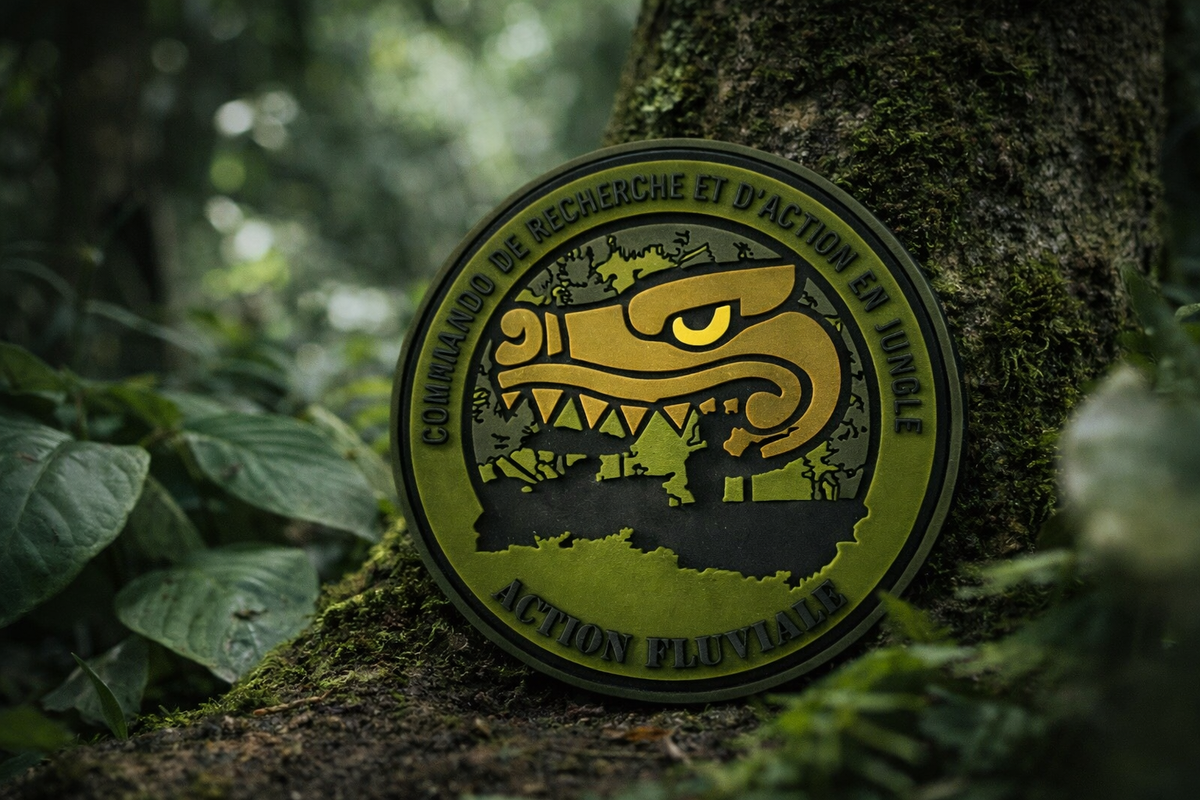 Patch PVC officiel CRAJ "Action fluviale"