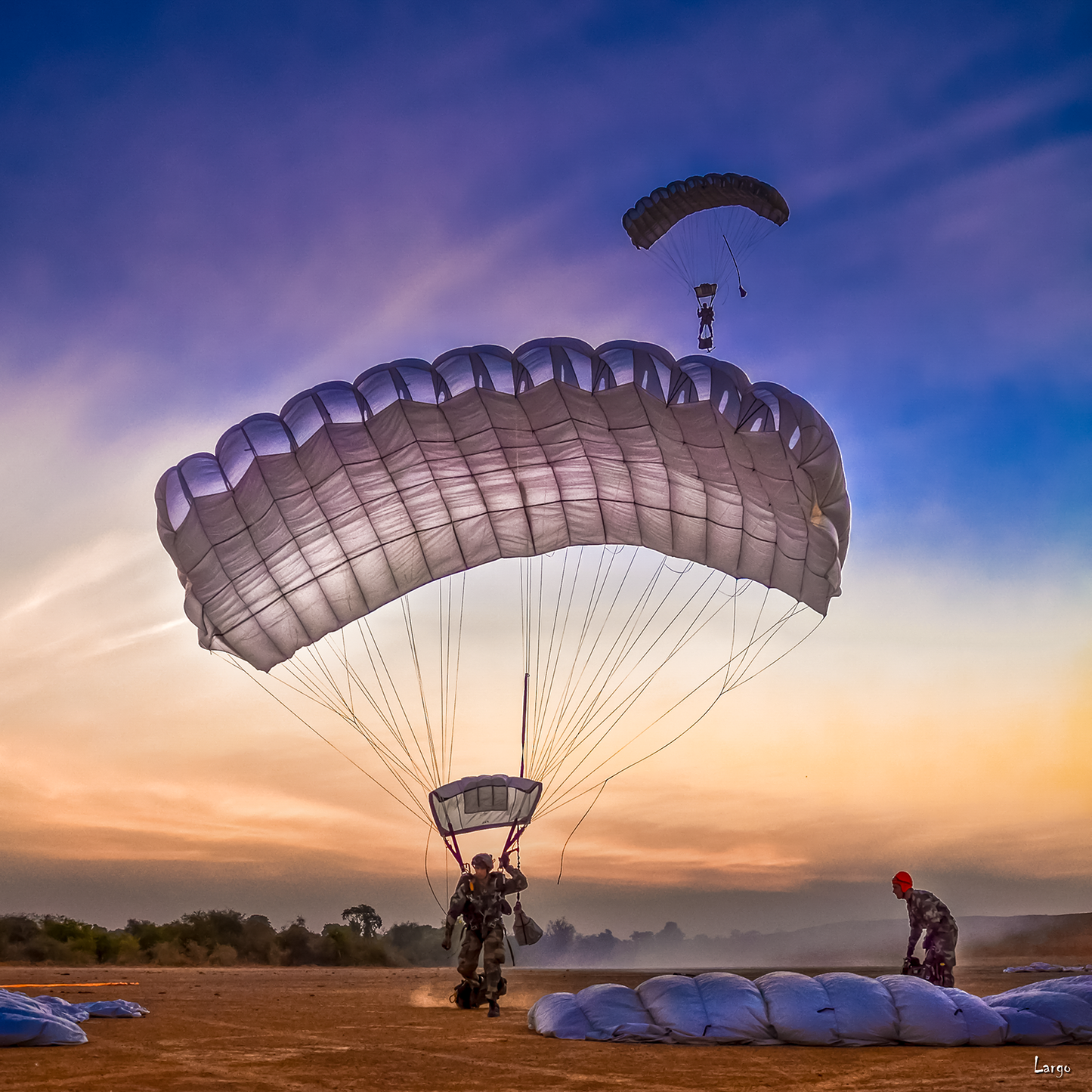 Tirage d'Art Photographique "Atterrissage en douceur"