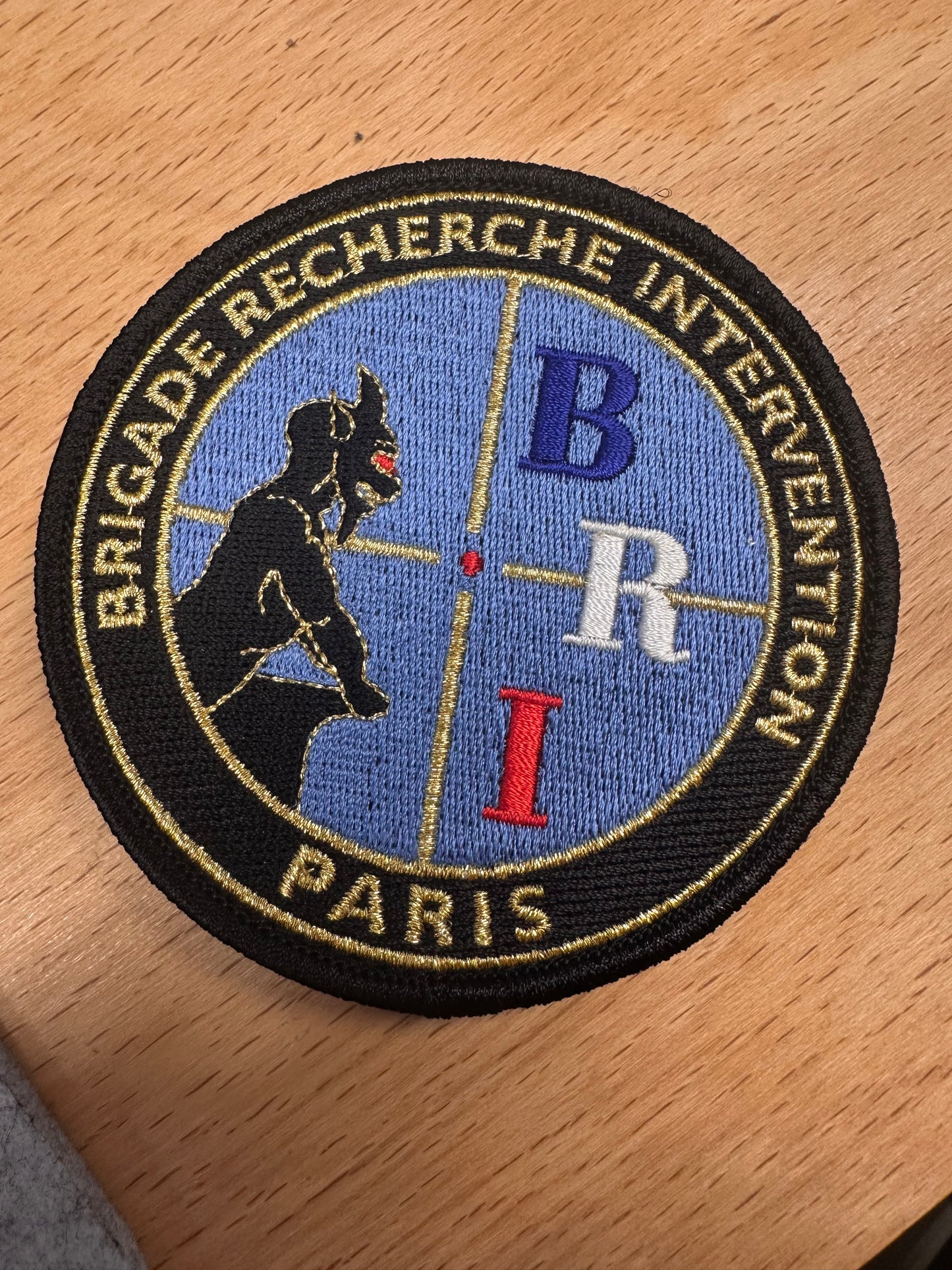 Official Golden BRI Patch (embroidered)