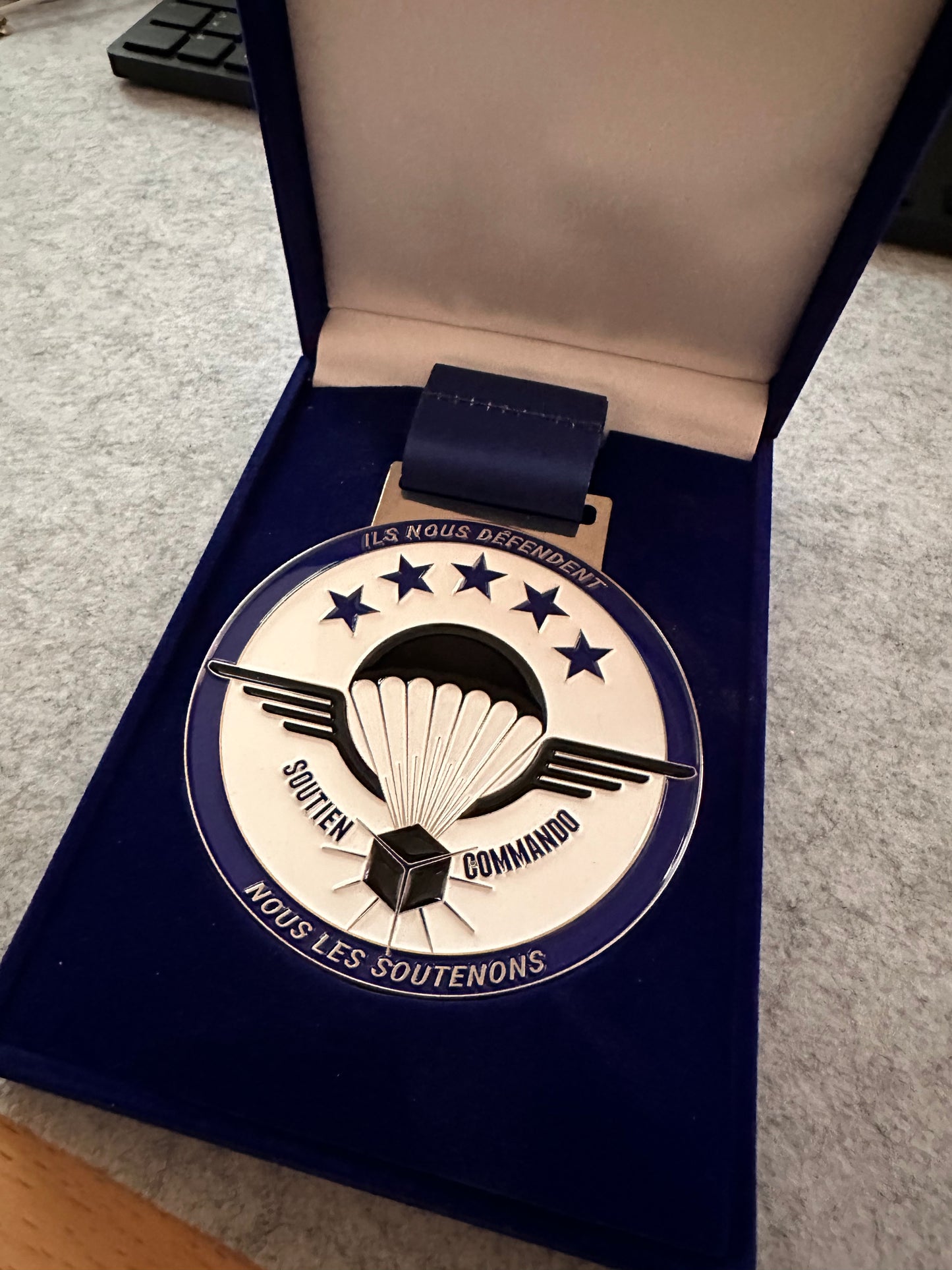 Medaille Métal Soutien Commando