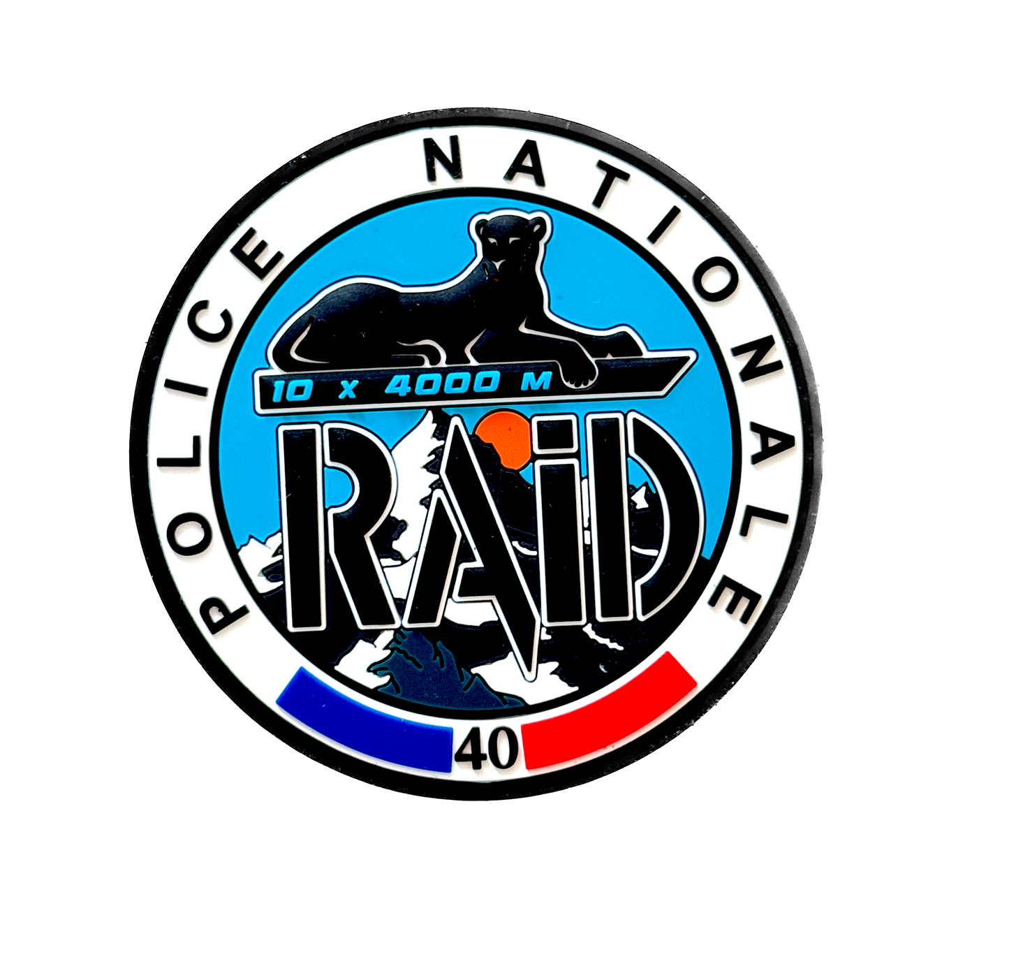 Patch officiel RAID collector "10 x 4000m" (PVC)