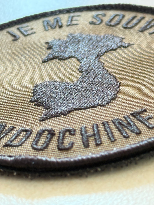 Patch "Je me souviens de l'Indochine" (au profit de l'ANAPI) (Brodé)