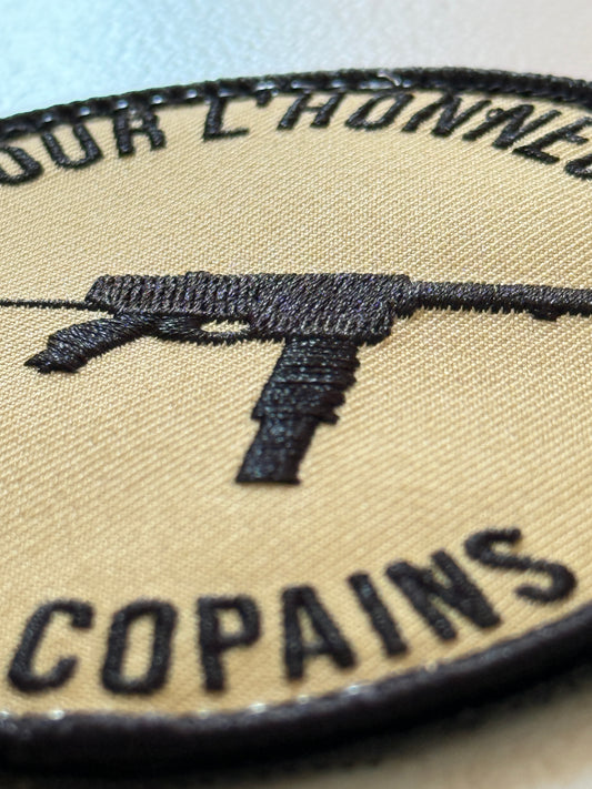 Patch "Pour l'honneur et les copains" (au profit de l'ANAPI) (Brodé)