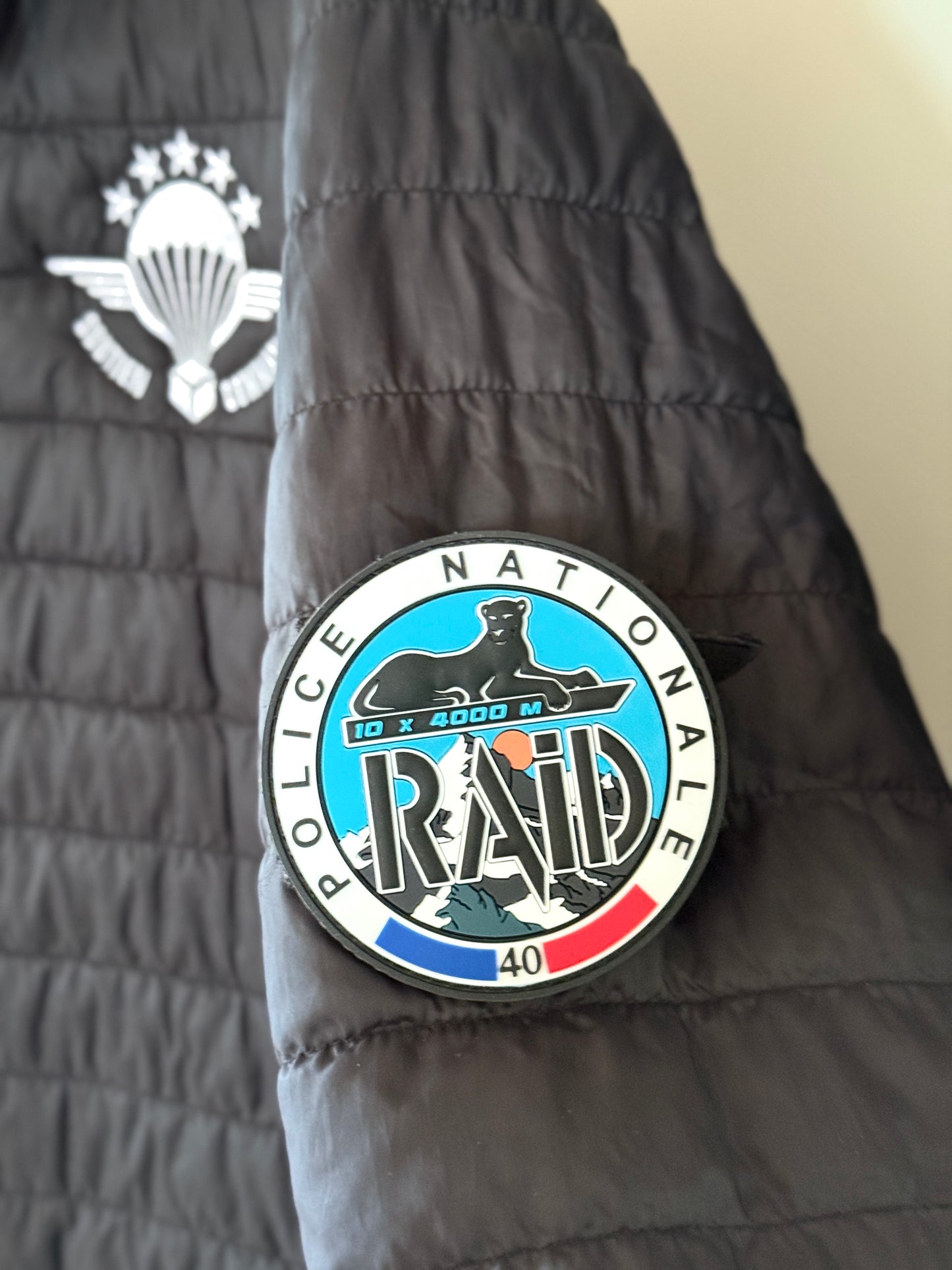 Patch officiel RAID collector "10 x 4000m" (PVC)