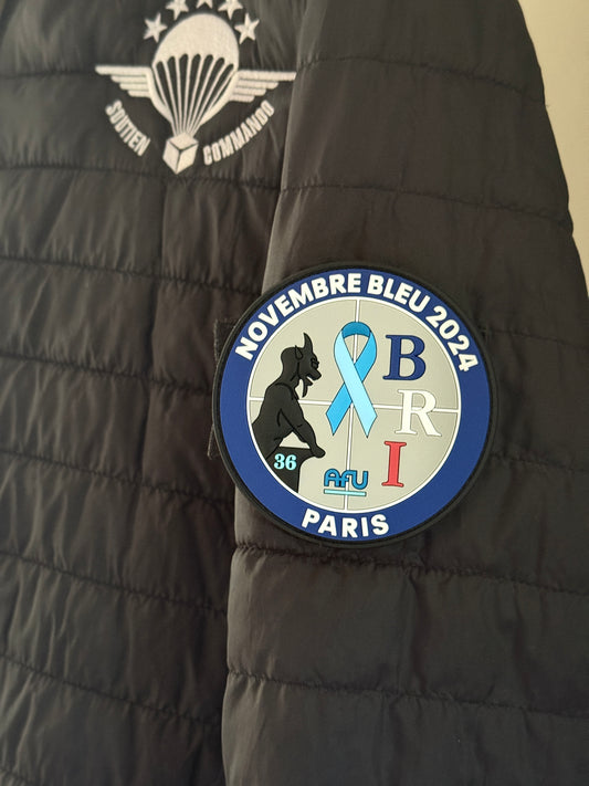 Patch officiel BRI Novembre Bleu (PVC)