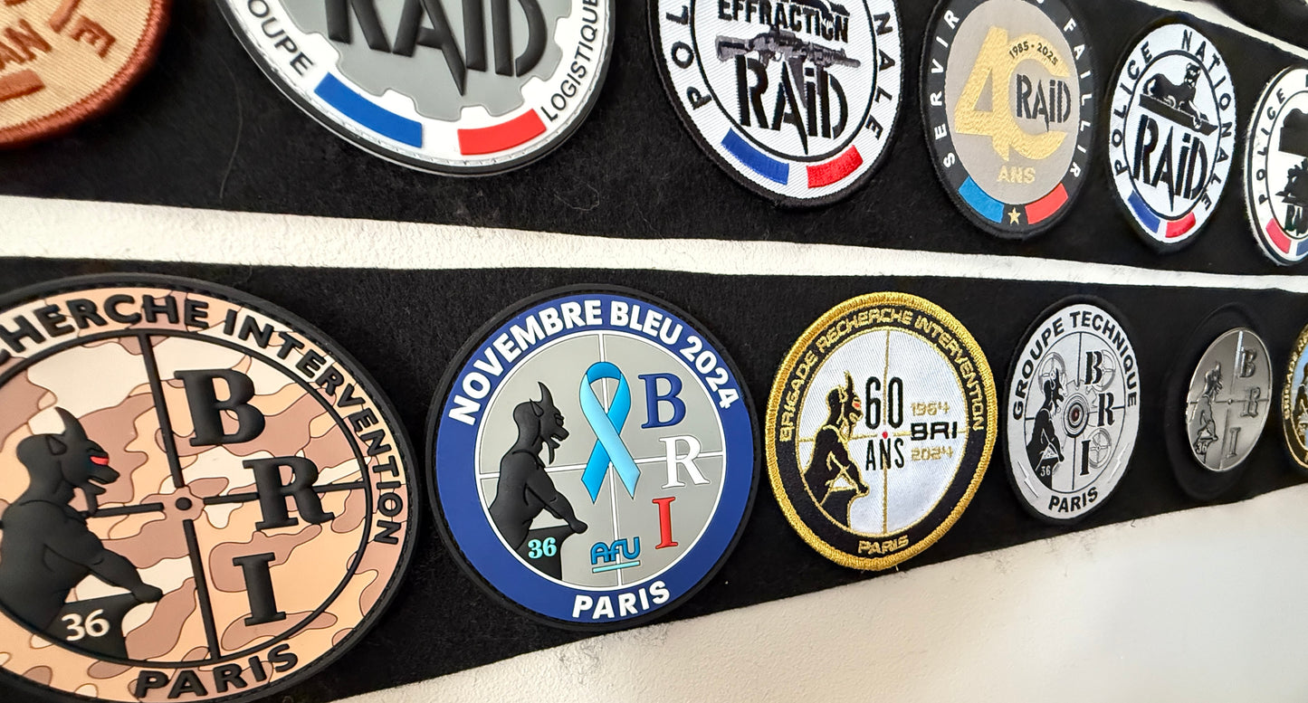 Patch officiel BRI Camouflage (PVC)