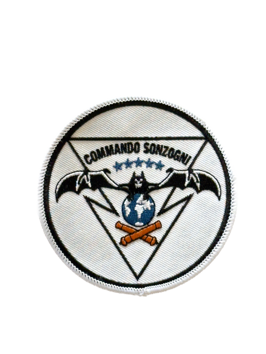 NOUVEAU Patch Commando Sonzogni (GCP 35ème RAP) Blanc Brodé