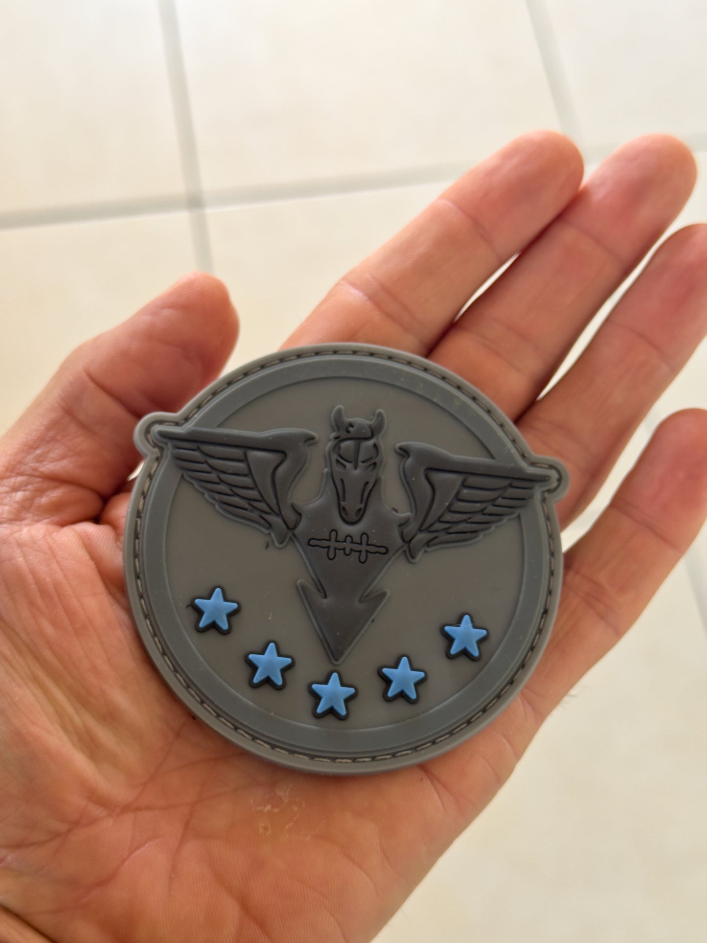 PVC adabakia Commando euskarria