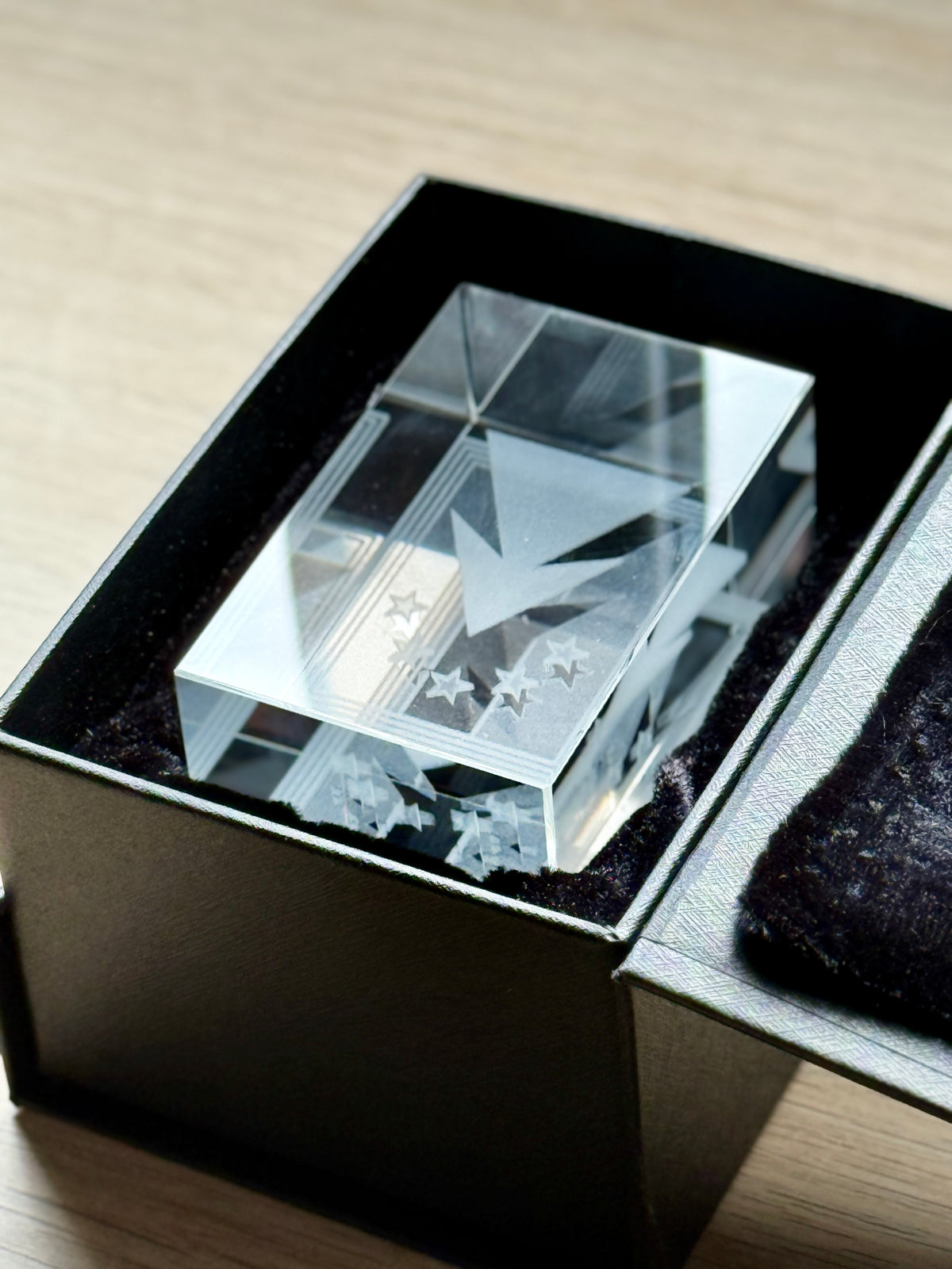 3D Crystal Cube GCP (Parachute Commando Group)