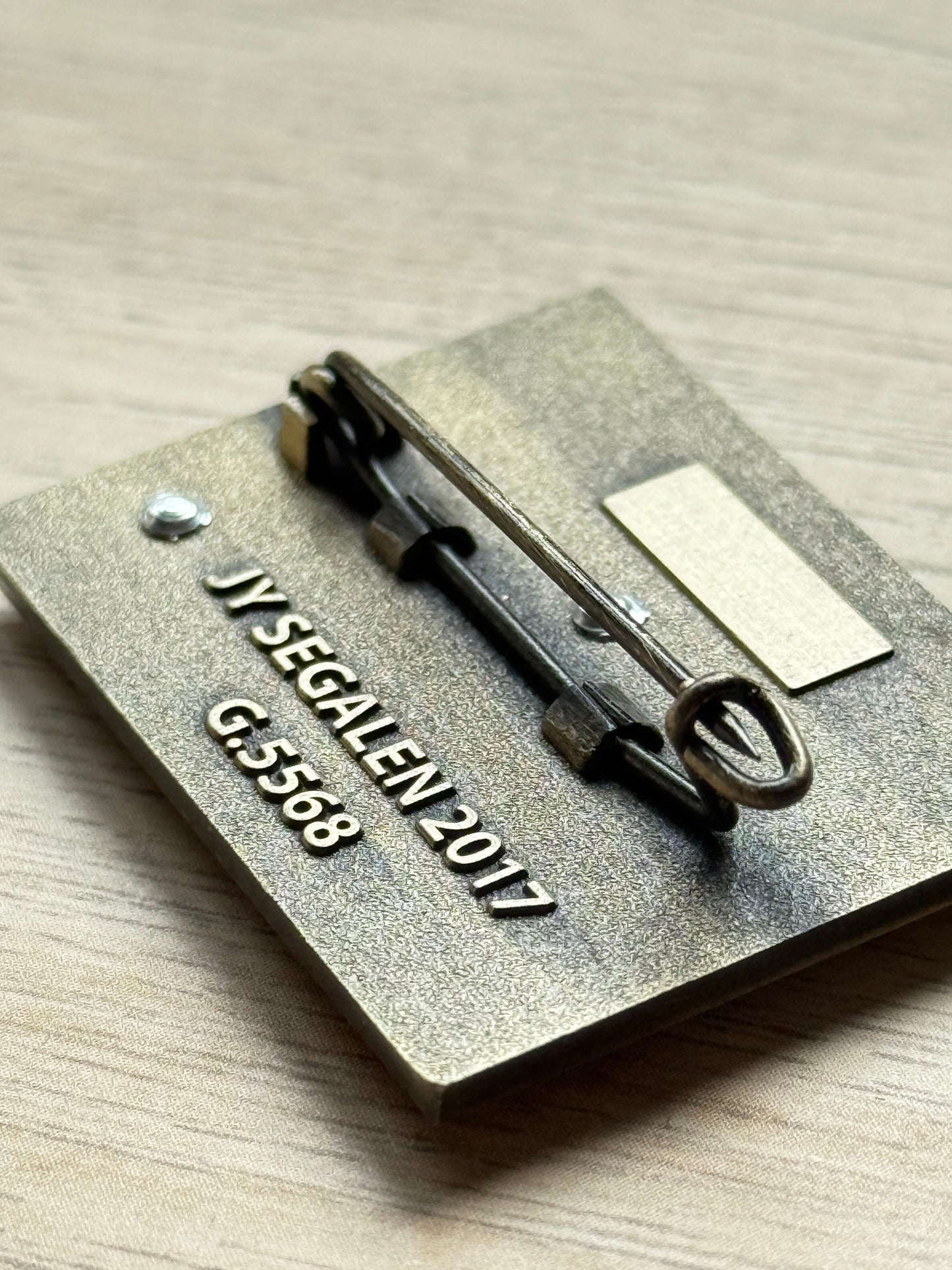 Pucelle insigne GCP (Groupement de Commandos Parachutistes)