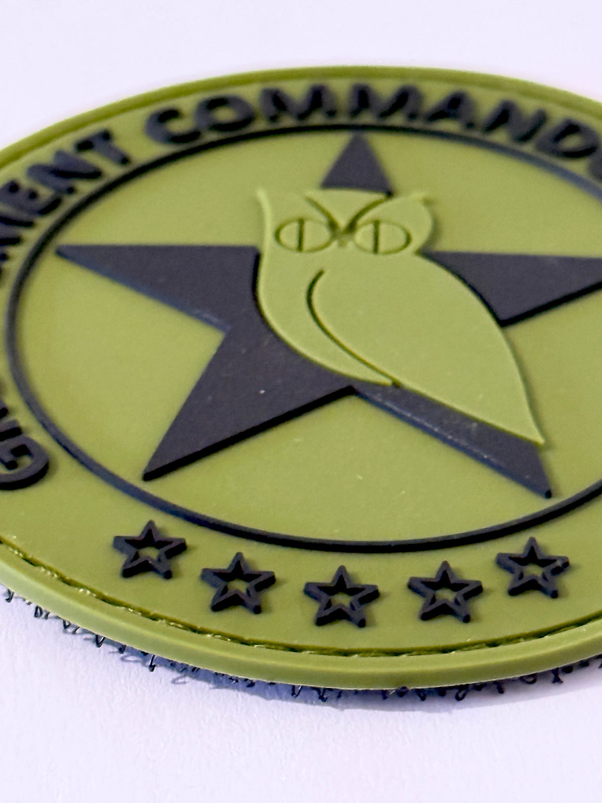 Patch officiel GCM Kaki PVC