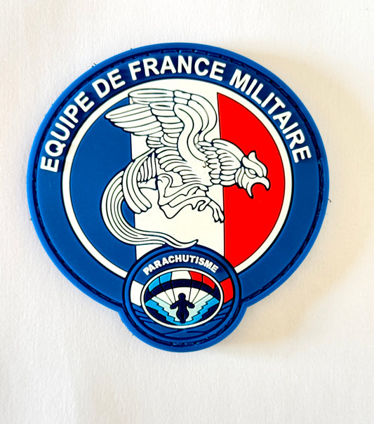 Patch PVC- Equipe de France militaire de parachutisme
