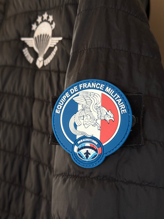 Patch PVC- Equipe de France militaire de parachutisme