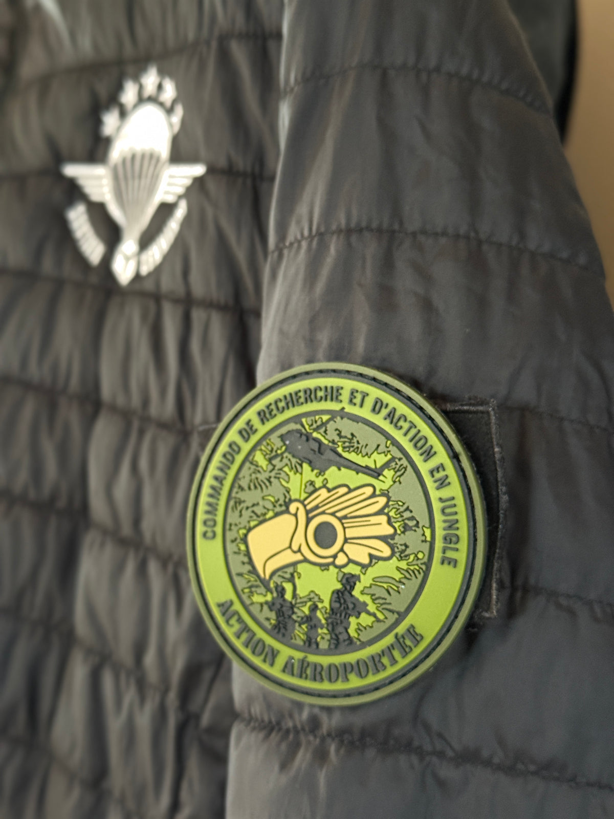 Patch PVC officiel CRAJ "Action aéroportée"