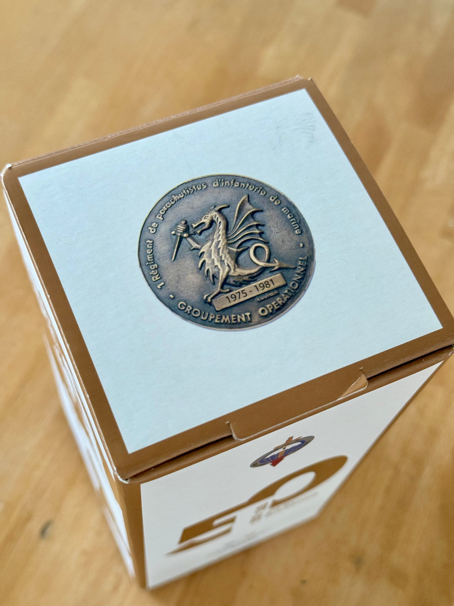 Bouteille Whisky Français (50cl) 1er Rpima - Cuvée 50 ans du Groupement opérationnel.