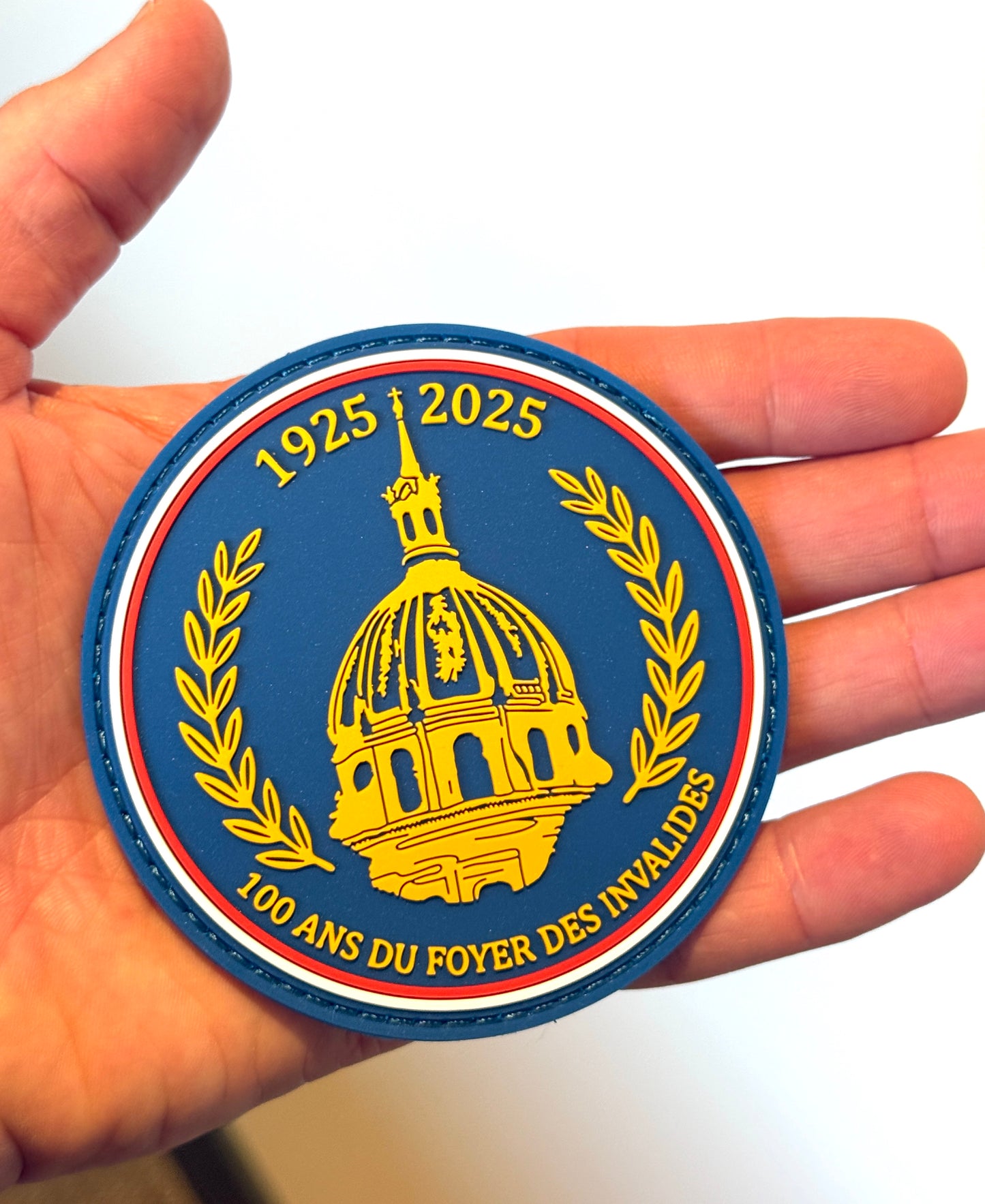 Patch PVC des 100 ans du foyer des Invalides.