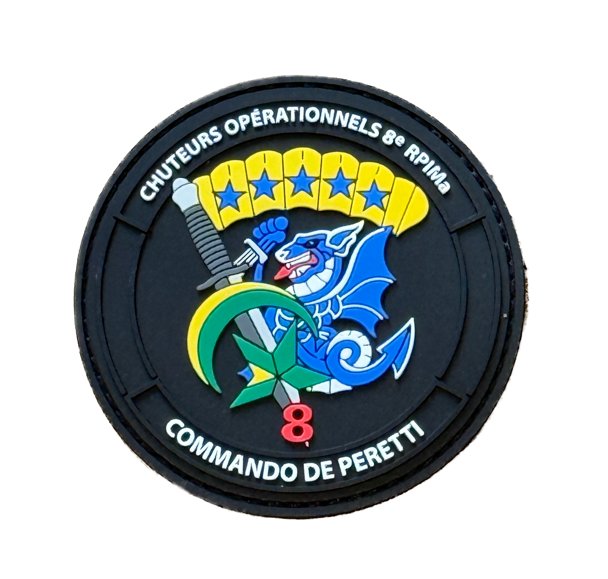 Patch GCP 8ème Rpima (Commando De Peretti)