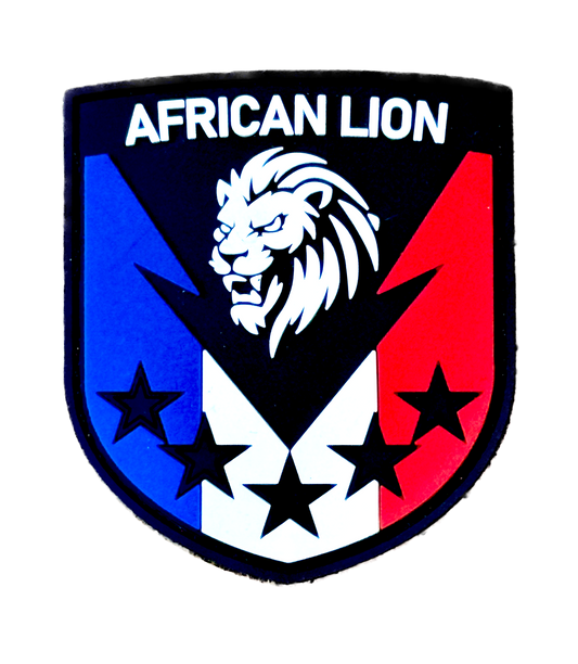 Patch PVC AFRICAN LION.