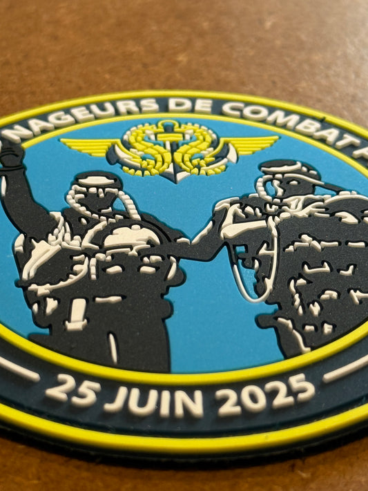 NOUVEAU ! Patch Mémorial des Nageurs de Combat péris en mer.