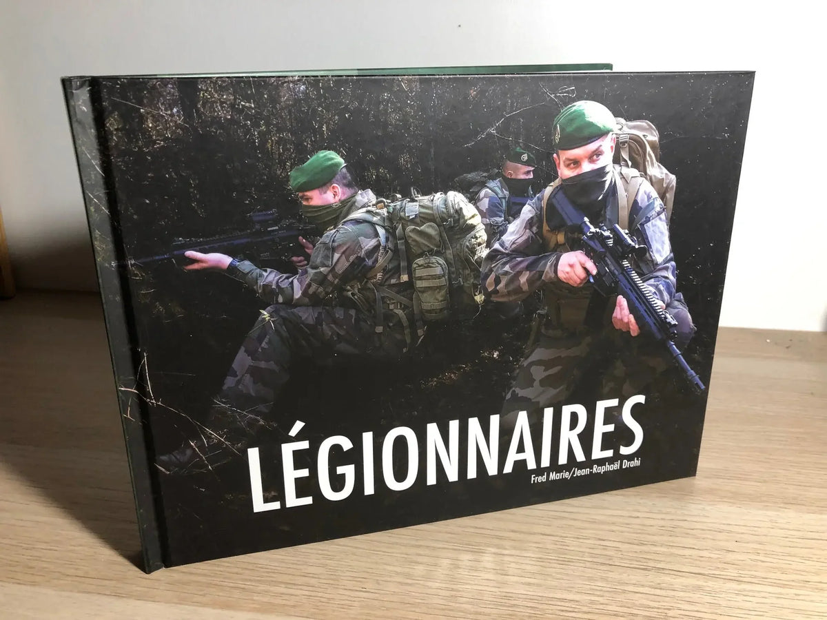 "Légionnaires" Photo Book PACK - Fred Marie + 2nd REP GCP patch