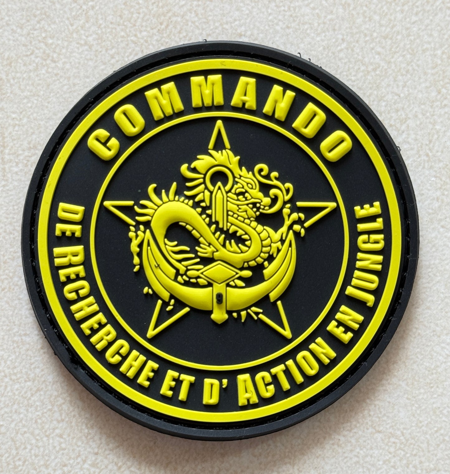 Patch officiel CRAJ JAUNE (PVC)