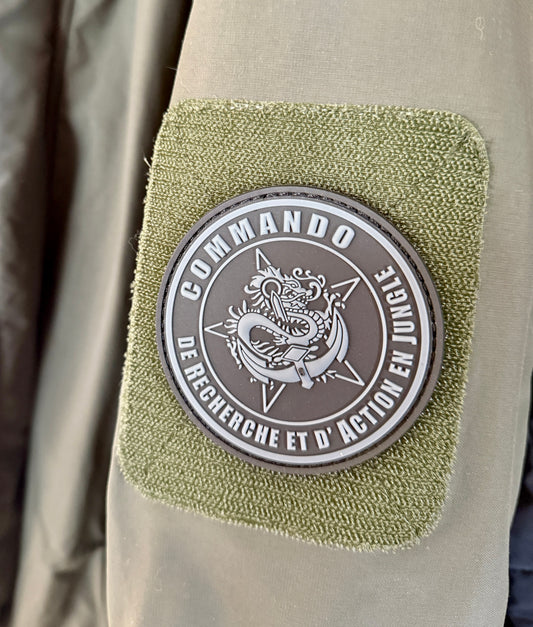 Patch officiel CRAJ GRIS (PVC)