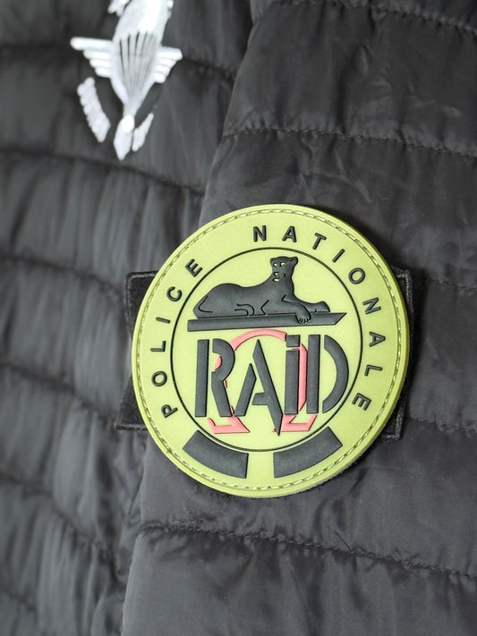 Patch officiel RAID Omega Kaki (PVC)
