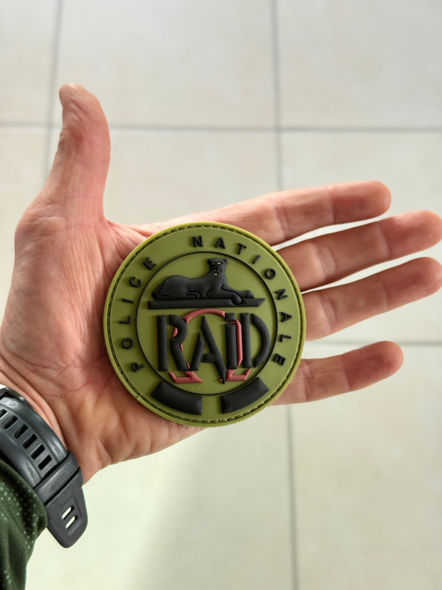 RAID Khaki Omega adabaki ofiziala (PVC)