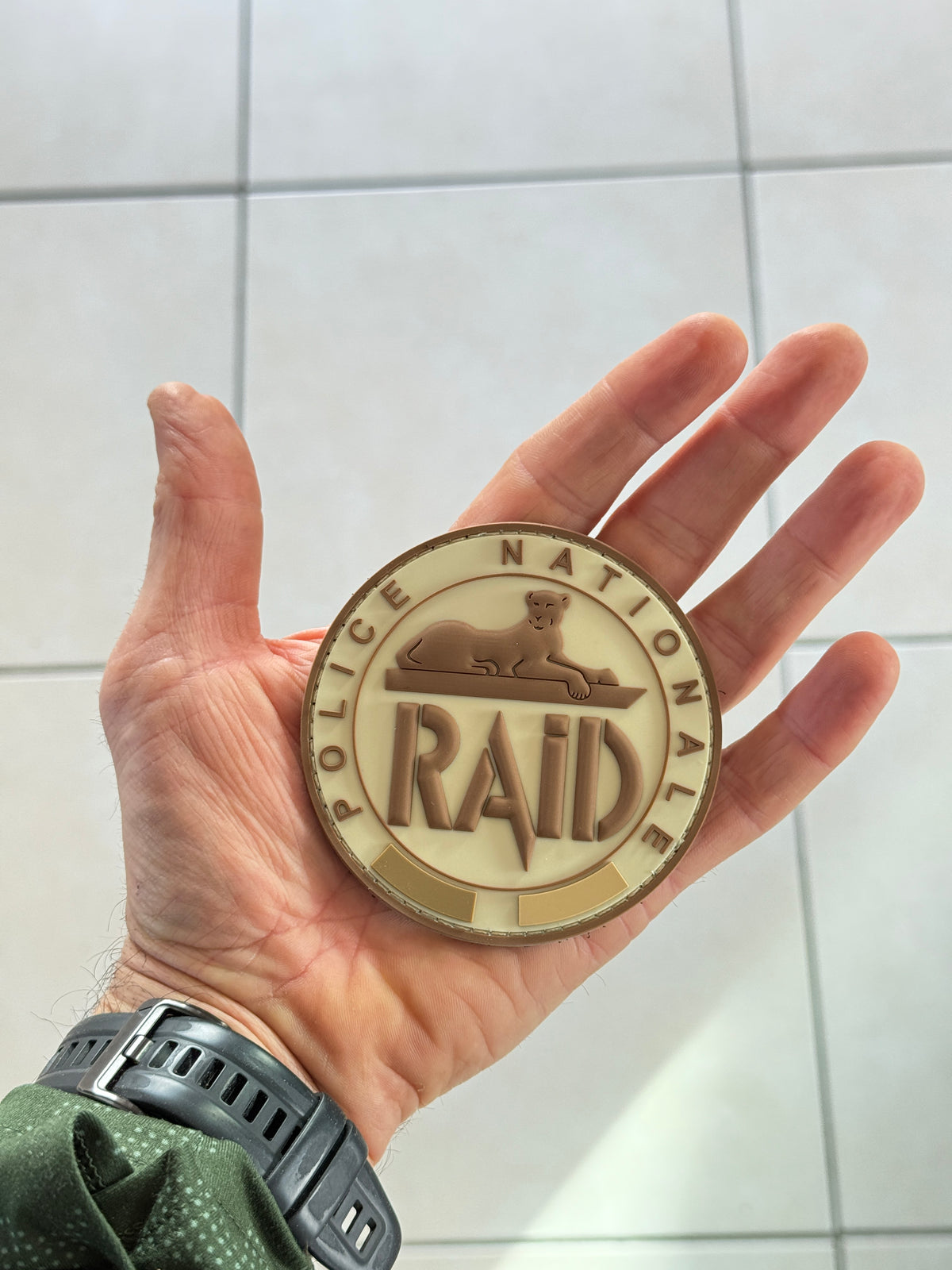 Official sand RAID patch (PVC)