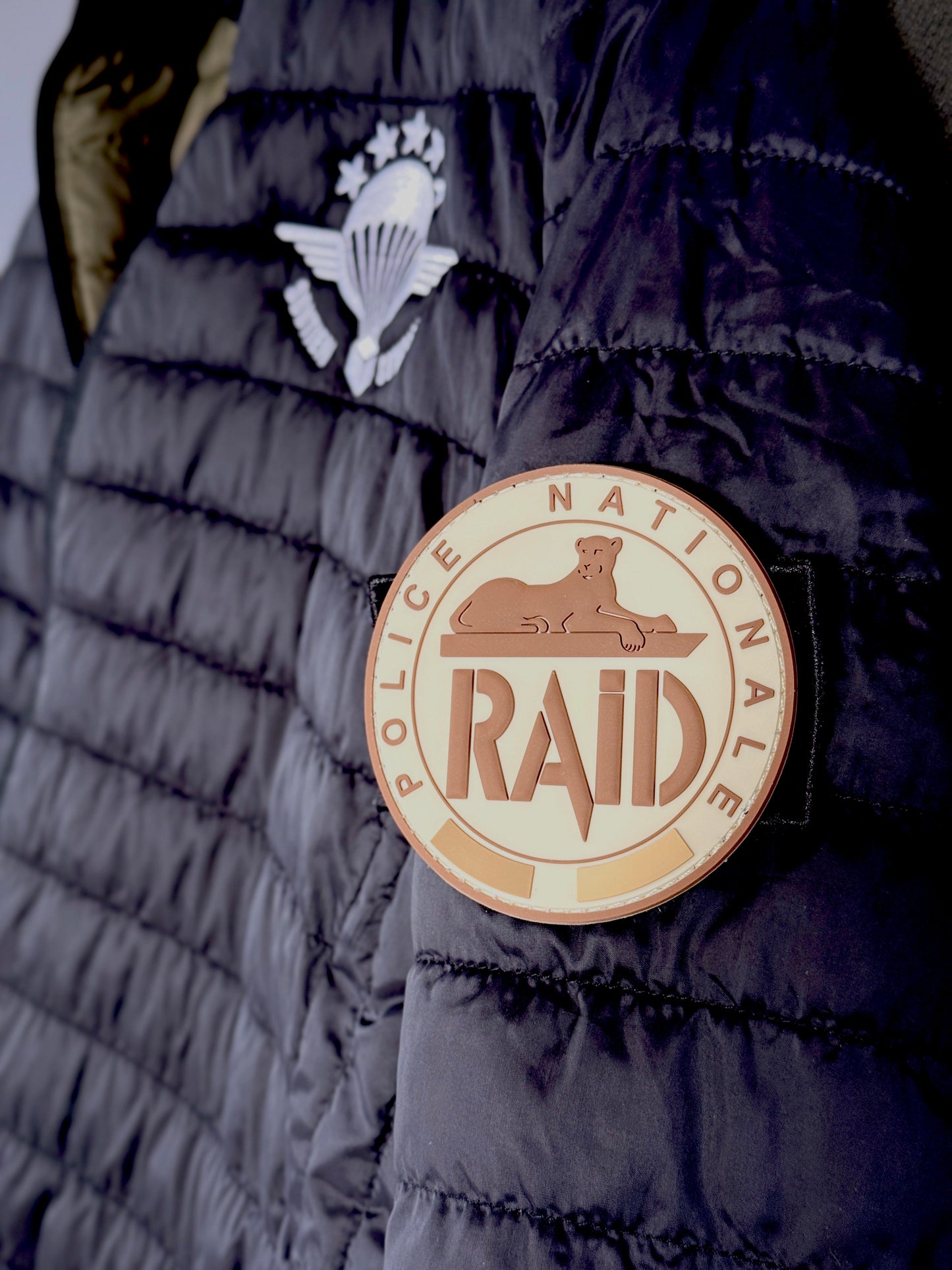 Patch officiel RAID Sable (PVC)
