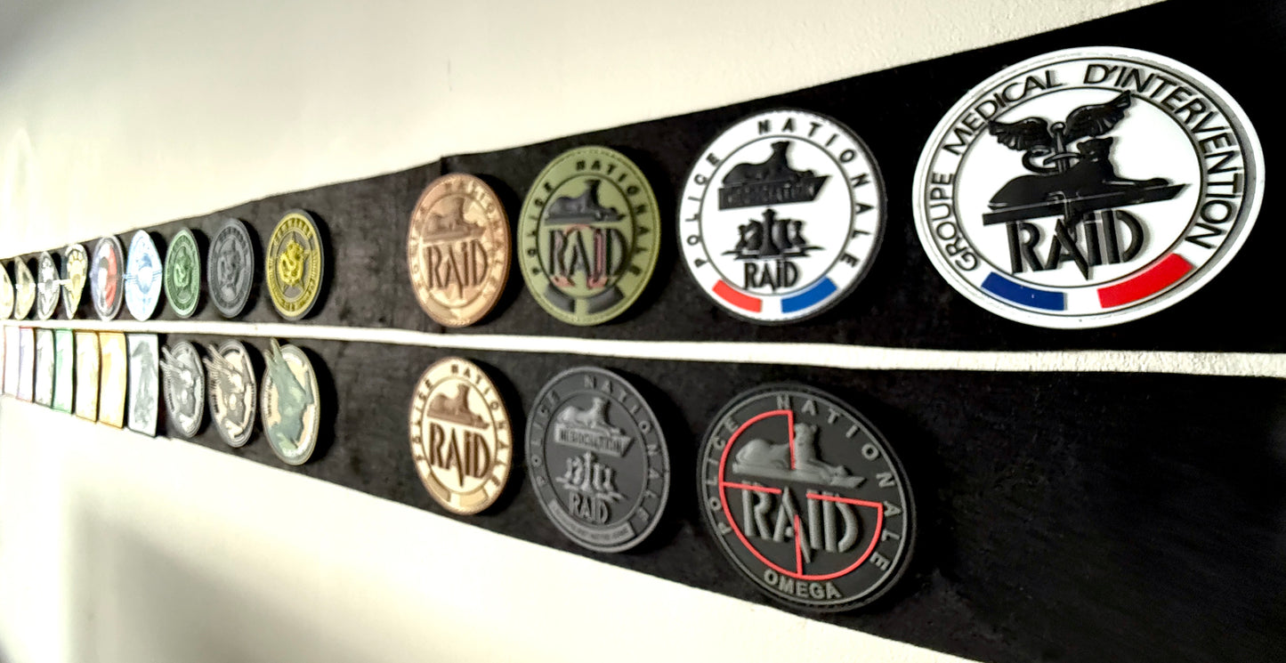 Patch officiel RAID sable LIBAN (PVC)