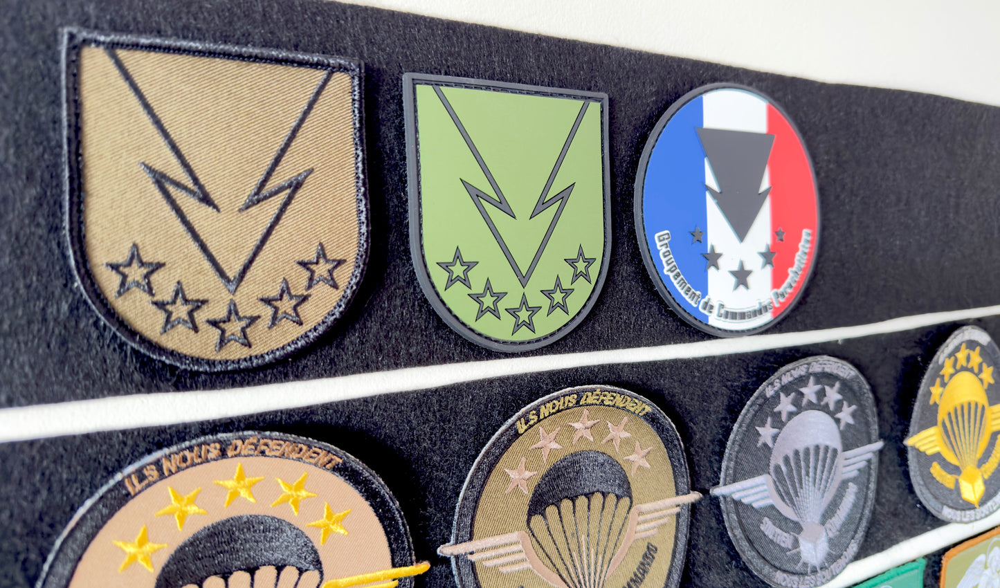 Patch officiel GCP Kaki (Brodé)